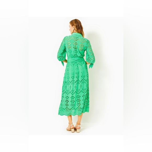 Lilly Pulitzer Amrita Eyelet Dress🔥RARE 🔥New - Picture 7 of 12